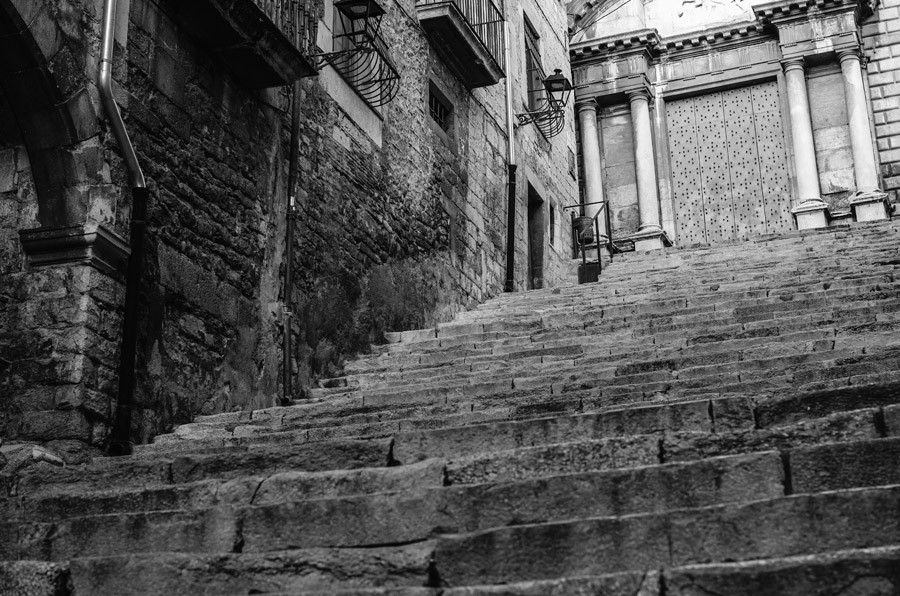 Girona steps.
