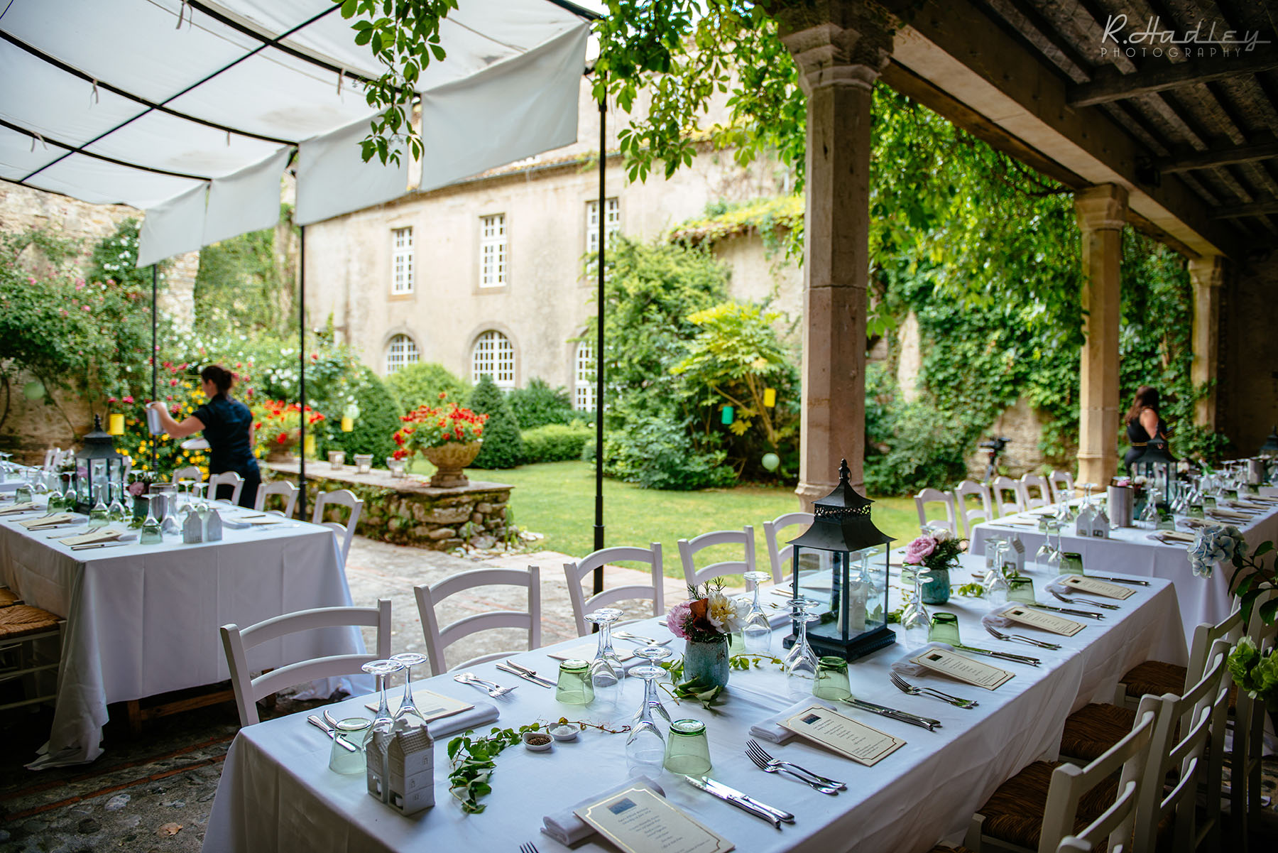L'Abbaye-Chateau de Camon, France. Event and wedding photographer