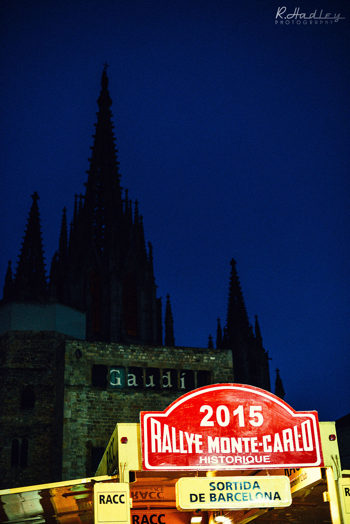 Barcelona event of Rallye Monte-Carlo Historique 2015