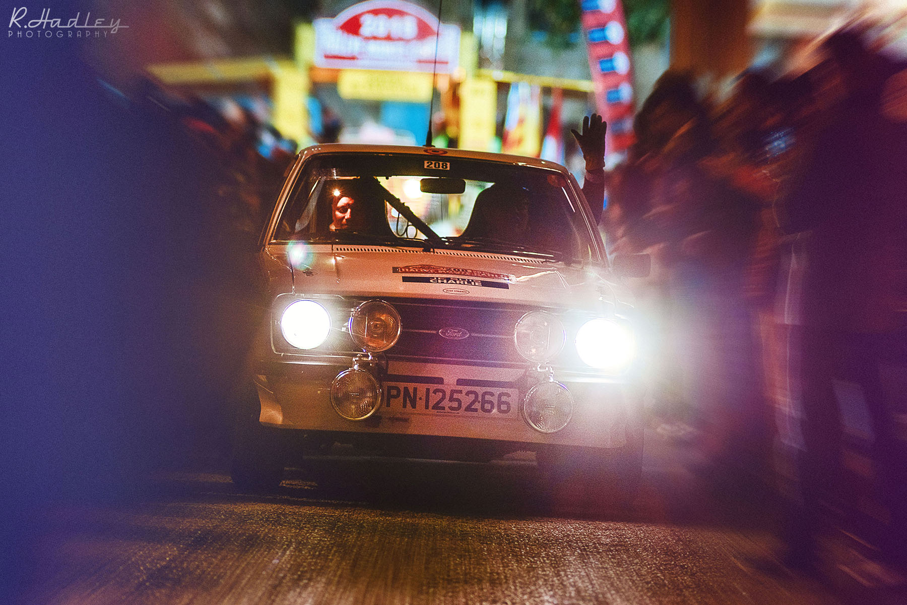 Barcelona event of Rallye Monte-Carlo Historique 2015