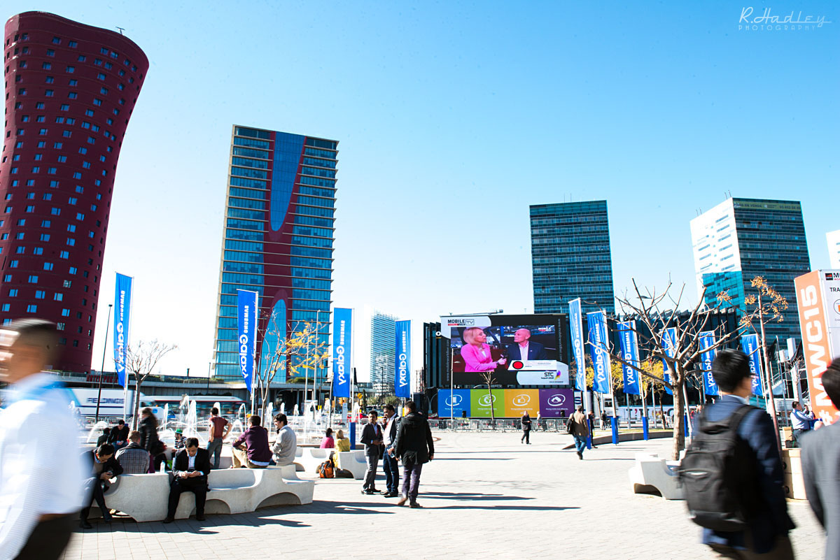 Event photography at MWC - Mobile World Congress in Barcelona