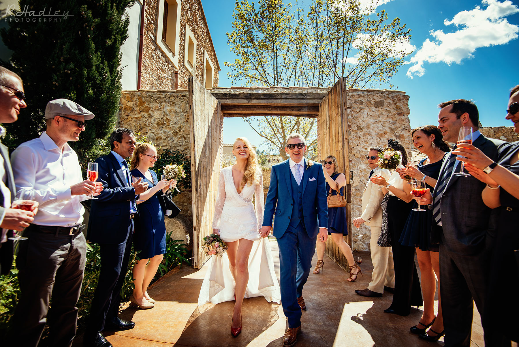Wedding at Casa Felix in Sitges near Barcelona.