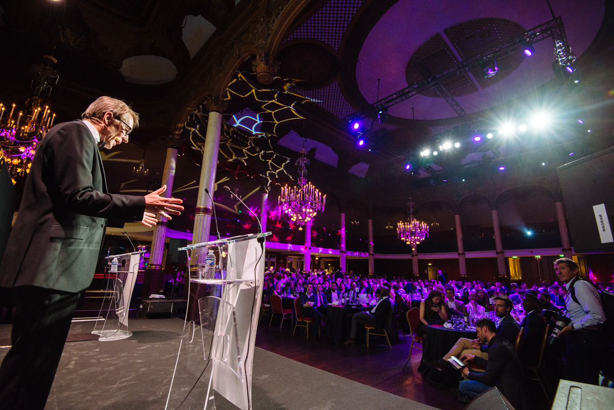 Event photographer at the Salle Wagram in Paris