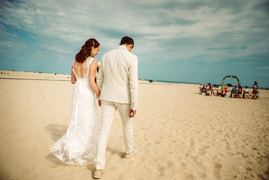 Wedding in Barcelona on the beach