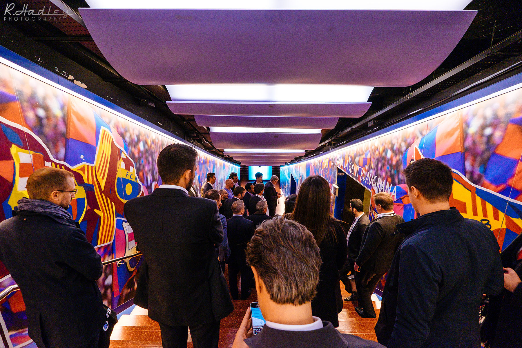 Corporate Event Photographer at Camp Nou in Barcelona