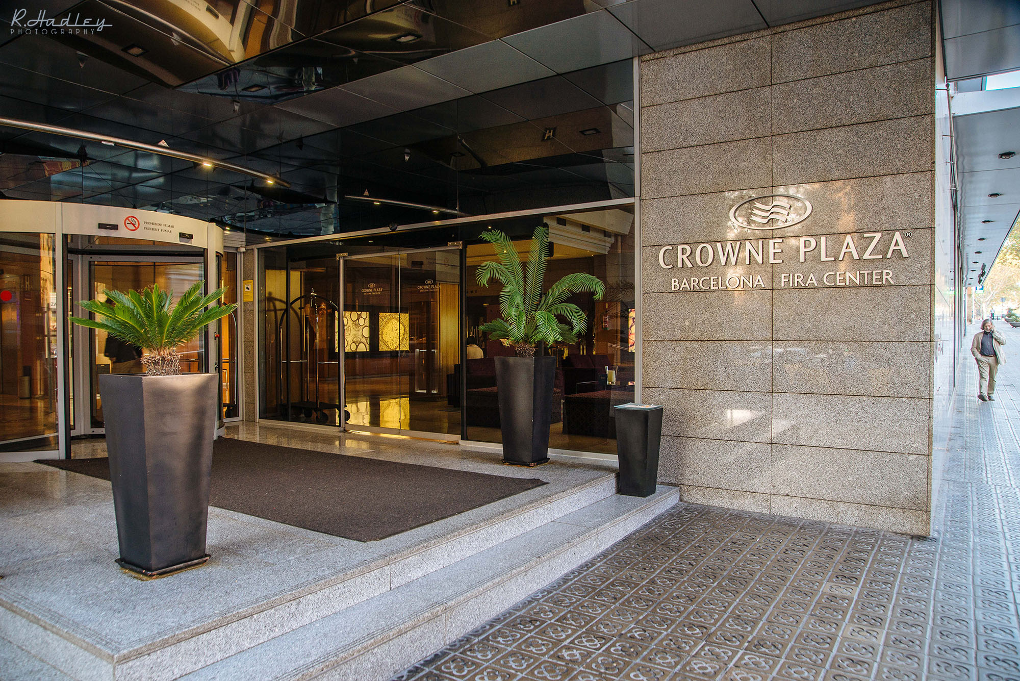 Corporate event photography at the Crowne Plaza in Barcelona