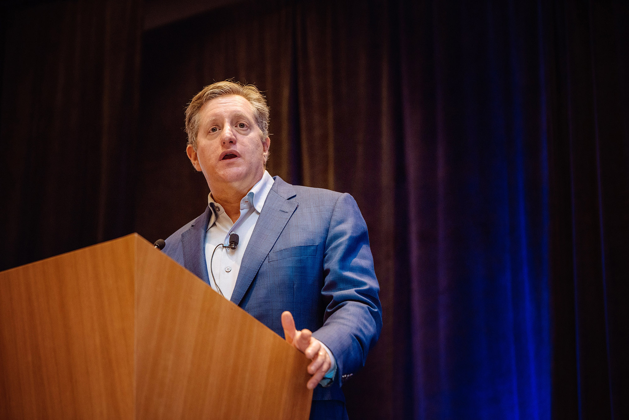 Event photography at the Eden Roc in Miami with guest speaker; Steve Eisman - 'big short' investor who bet on the crash.