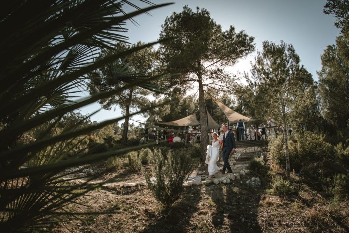 Wedding photographer and videographer at Almiral de la Font in Sitges near Barcelona